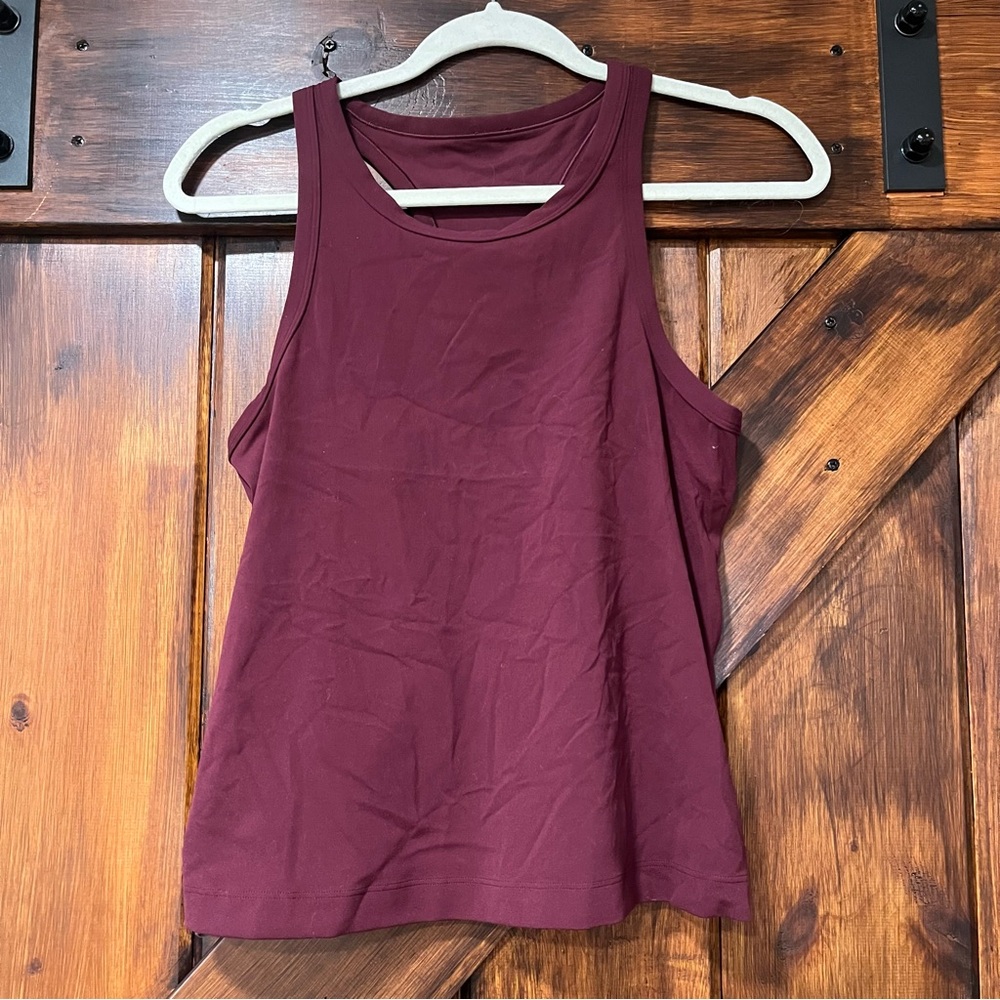 lululemon athletica Burgundy Tank Top